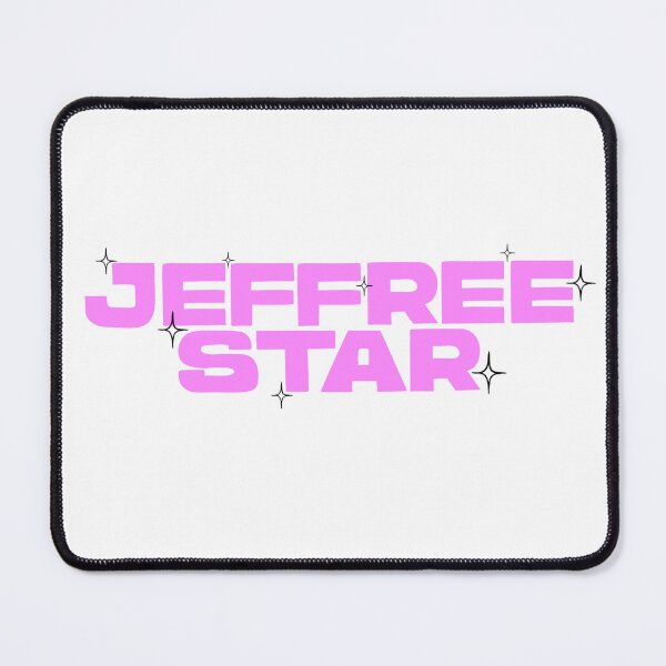 Item preview, Jeffree star Logo 2025 sparkle glitter pink designed and sold by Julian Bonnas.