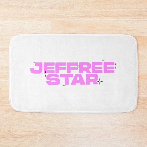 Item preview, Jeffree star Logo 2025 sparkle glitter pink designed and sold by Julian Bonnas.