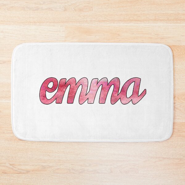 Artikelvorschau, EMMA Personalisierter Name Geburtstagsschild Familienname EMMA Mädchen Benutzerdefinierter Name Vorname Nachname entworfen und verkauft von HalloweenGift.