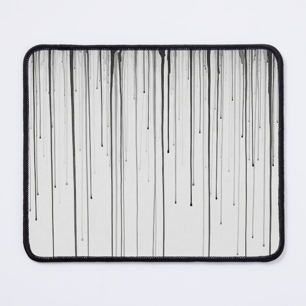 Item preview, Black Ink Drips on White designed and sold by Owcomm.