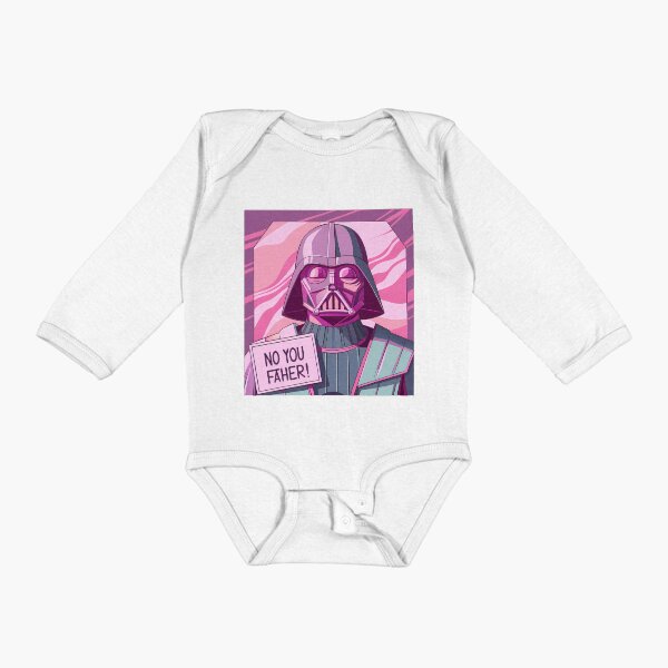 Artikel-Vorschau von Pinke Darth Vader „Nein, du Vater!“-Parodie, designt und verkauft von ART ATTACK ZONE.