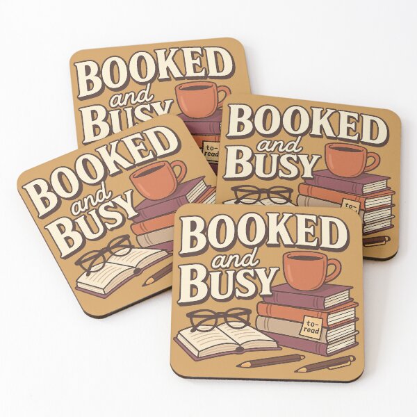 Item preview, Booked and Busy designed and sold by ShirtsforSnacks.