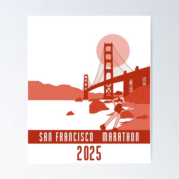 Item preview, San Francisco Marathon – 2025 designed and sold by Moritz Schwäble.