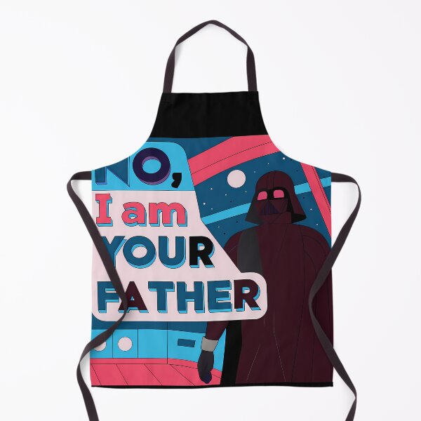 Item preview, Stylized Darth Vader "No, I Am Your Father" designed and sold by ART ATTACK ZONE.