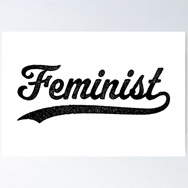 Item preview, Feminist V2 - Black designed and sold by sillyjess.