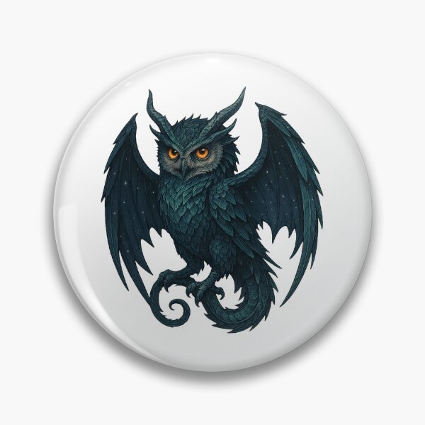 Item preview, Dragon x Owl designed and sold by Skill-and-Chill.