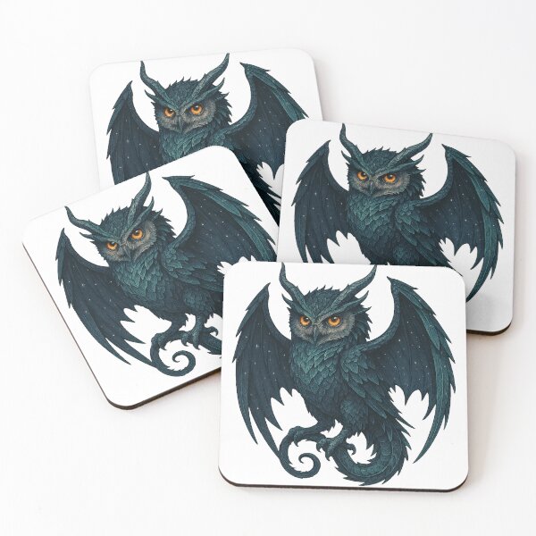Item preview, Dragon x Owl designed and sold by Skill-and-Chill.