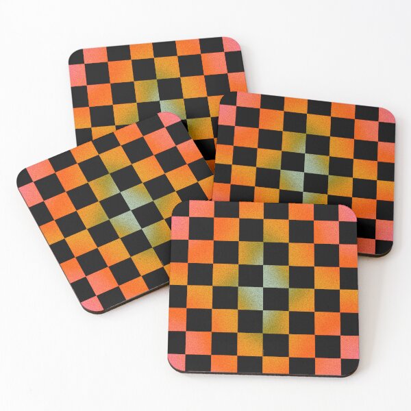 Item preview, Rainbow Checkered in Black designed and sold by doodlebymeg.