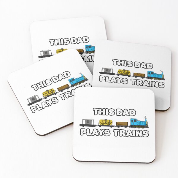 Item preview, This Dad Plays Trains, Diesel Rail Enthusiast Father's Day designed and sold by doodlerob.