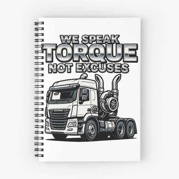 Item preview, We Speak Torque, Not Excuses – Turbo Truck Design designed and sold by AwixArslan.