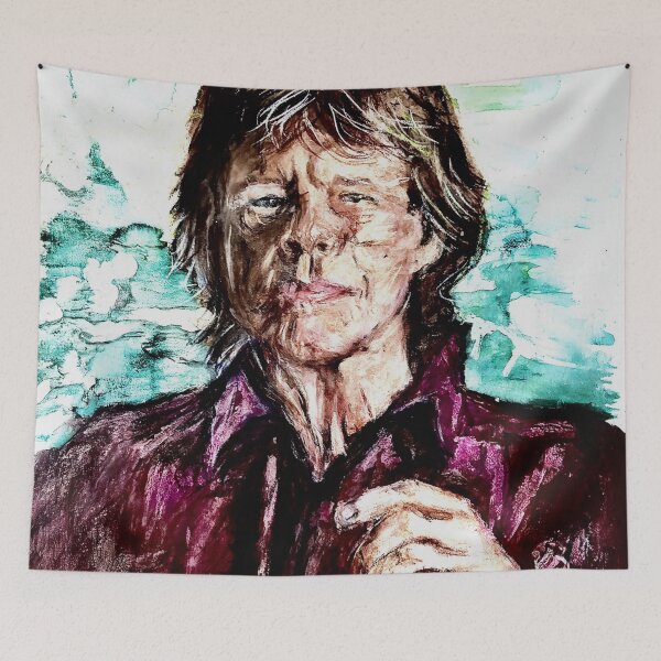 Item preview, Mick Jagger, nearly 82, living legend designed and sold by Art by Fruitcake.