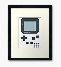 Pixel Gameboy Framed Print