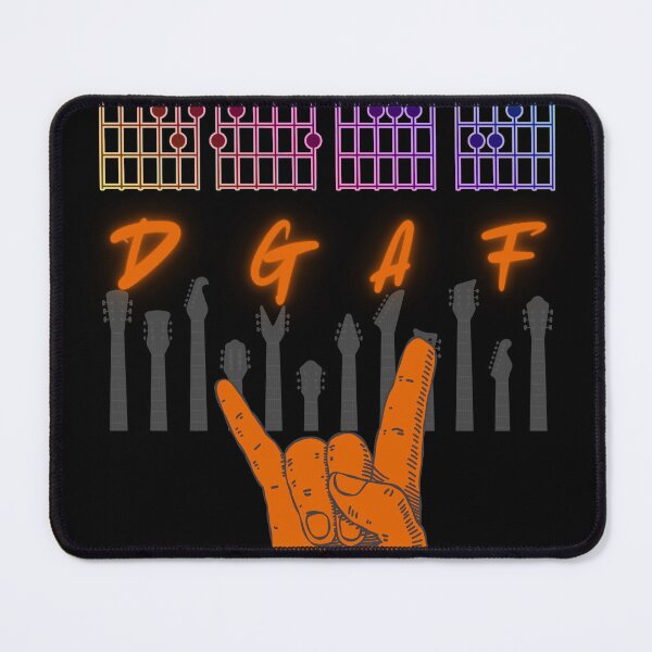 Item preview, Sorry I DGAF Neon Electric Guitar Rock designed and sold by Brownpants.
