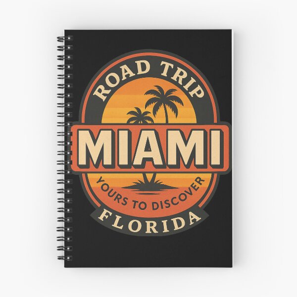 Item preview, Miami Florida Road Trip Vacation 2025  designed and sold by The Art of Kkatarynka.