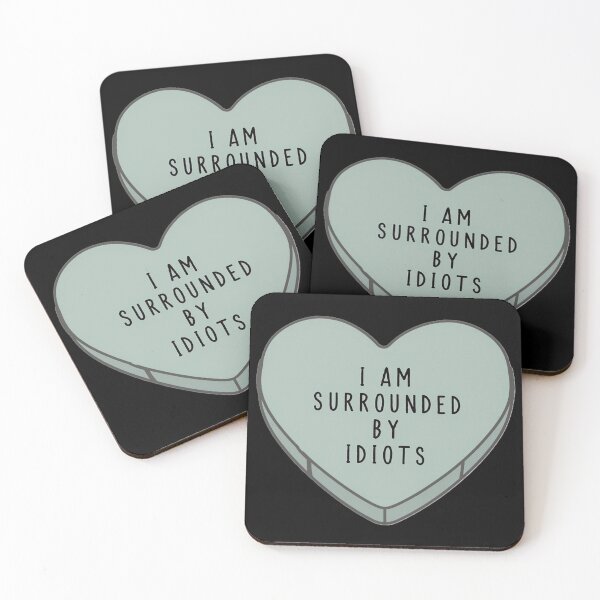 Item preview, Surrounded by Idiots designed and sold by Catnip-Quests.