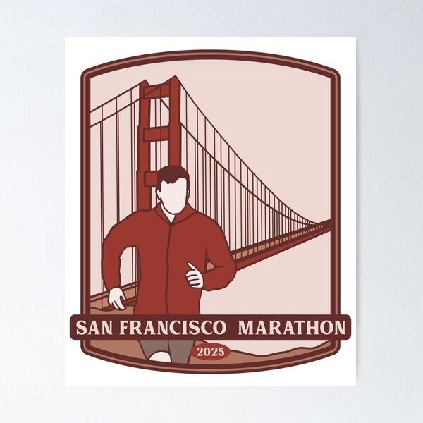Item preview, San Francisco Marathon – 2025 designed and sold by Moritz Schwäble.