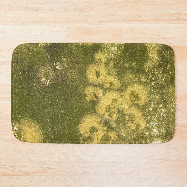 Item preview, yellow wall with moss designed and sold by felipequeiroz.