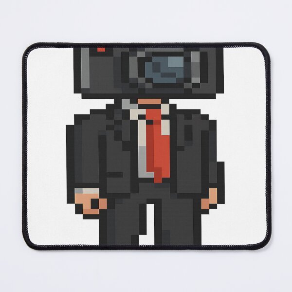 Item preview, Titan CEO in Pixel Mode – Retro Surveillance designed and sold by artist-for-you.