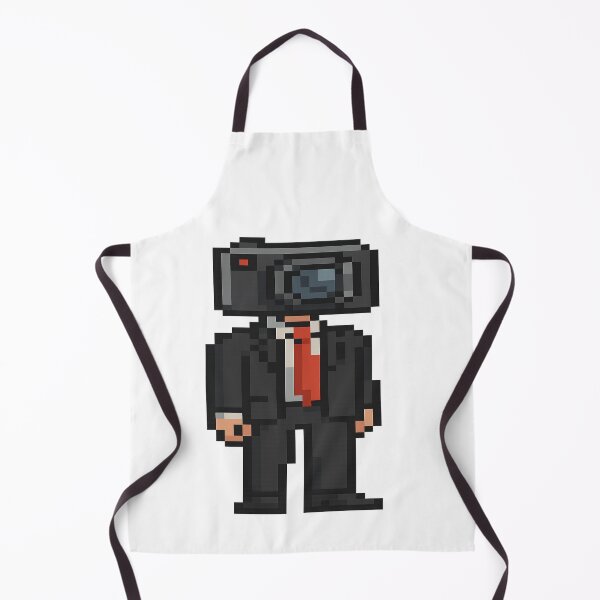 Item preview, Titan CEO in Pixel Mode – Retro Surveillance designed and sold by artist-for-you.