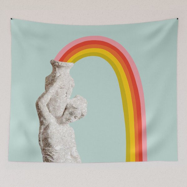 Item preview, Rainbow Statue designed and sold by doodlebymeg.