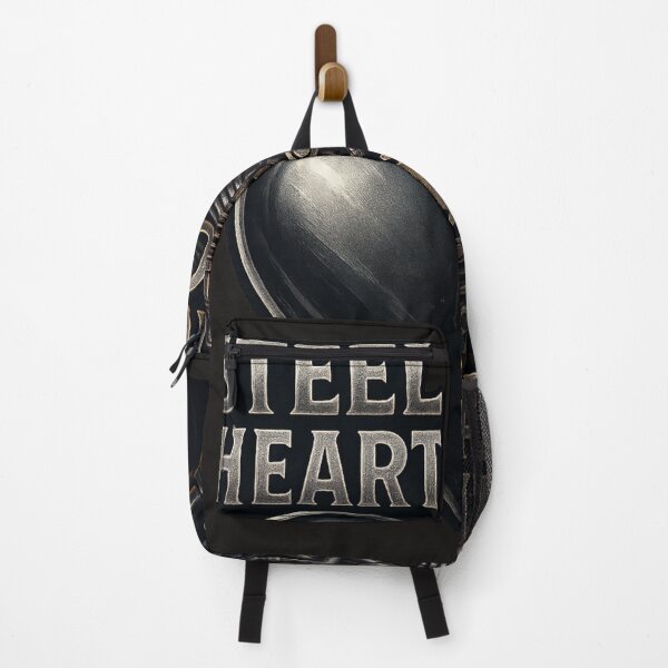 Item preview, Steel Heart, Road Soul – Gritty Trucker Lifestyle Typography designed and sold by AwixArslan.