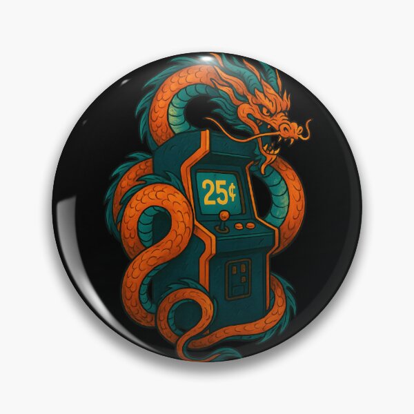 Item preview, Quarter-Eater Dragon  Token Serpent  Cabinet Constrictor designed and sold by Shoot-The-Moon.