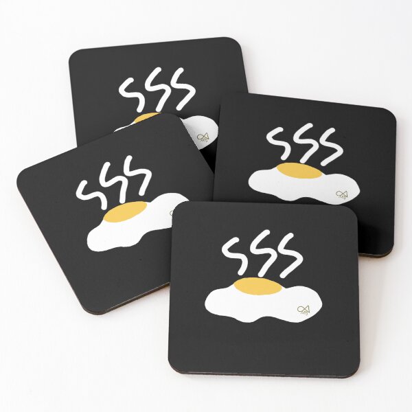 Item preview, LaMaisonOfMY The Egghead Forecast: Sunny, Silly & Seriously Too Hot! COLLECTION No.2 WHITE TEXT designed and sold by LaMaisonOfMY.
