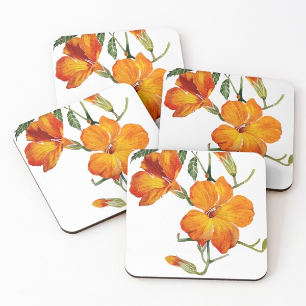 Item preview, Nasturtiums designed and sold by PinkRhinoArt.