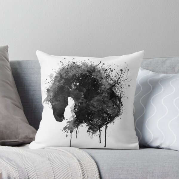 Artikelvorschau, Pferd Silhouette Aquarell entworfen und verkauft von caracatita75.