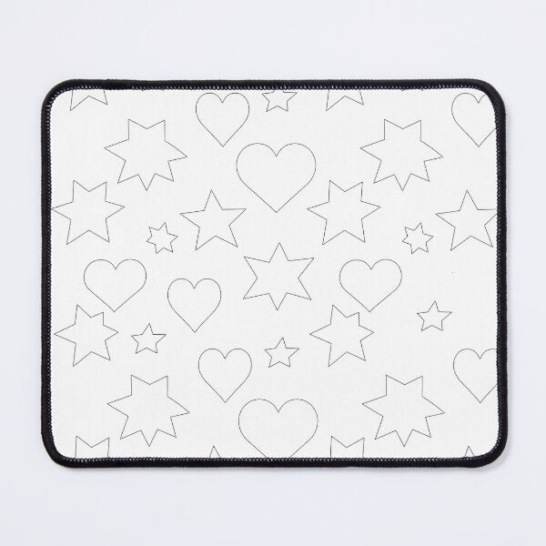 Item preview, Sweet Hearts and Stars Pattern designed and sold by Owcomm.