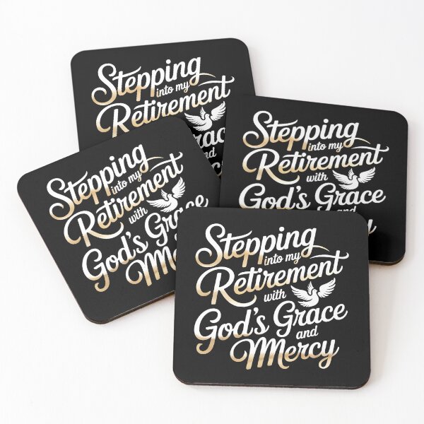 Item preview, Stepping Into My Retirement With God`s Grace And Mercy designed and sold by Redgiant87x.