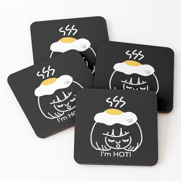 Item preview, LaMaisonOfMY The Egghead Forecast: Sunny, Silly & Seriously Too Hot! COLLECTION No.3 WHITE TEXT designed and sold by LaMaisonOfMY.