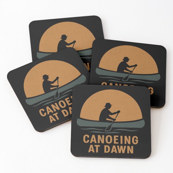 Item preview, Canoeing at Dawn – Peaceful Paddling Adventure Design designed and sold by Timber & Dust.