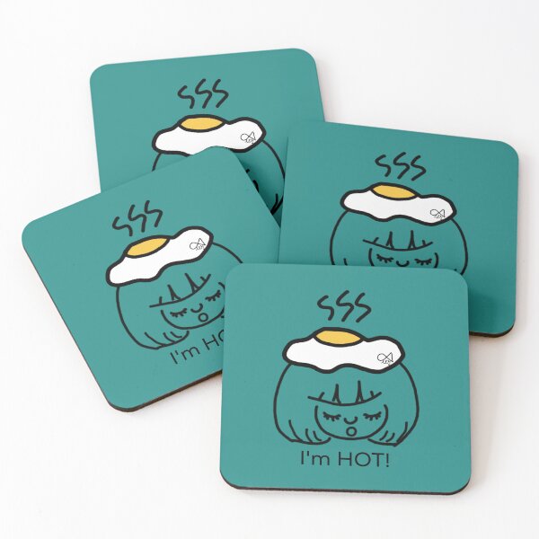 Item preview, LaMaisonOfMY The Egghead Forecast: Sunny, Silly & Seriously Too Hot! COLLECTION No.3 BLACK TEXT designed and sold by LaMaisonOfMY.