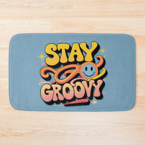 Item preview, Stay Groovy – Retro Smiley Face Vibes designed and sold by 0606PM.