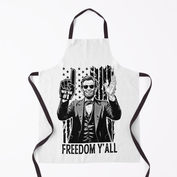 Item preview, Abraham Lincoln 4th Of July Freedom Y'All Foam Finger Flag designed and sold by GrandeDuc.
