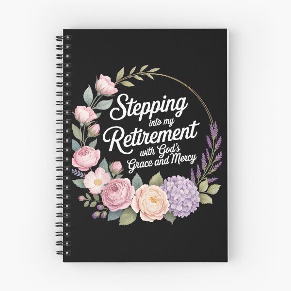 Item preview, Stepping Into My Retirement With God`s Grace And Mercy designed and sold by Redgiant87x.