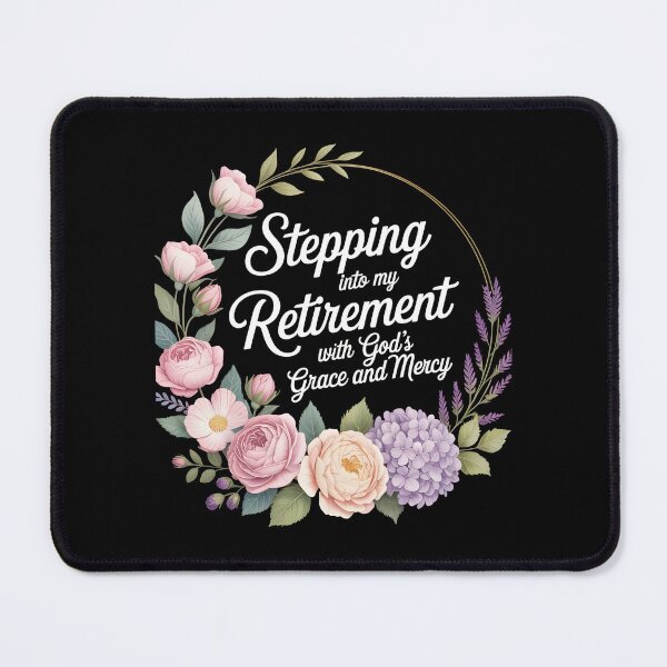 Item preview, Stepping Into My Retirement With God`s Grace And Mercy designed and sold by Redgiant87x.