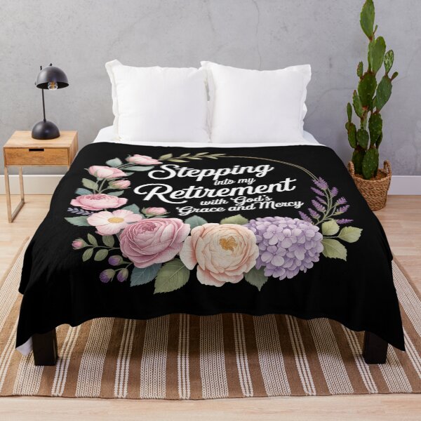 Item preview, Stepping Into My Retirement With God`s Grace And Mercy designed and sold by Redgiant87x.