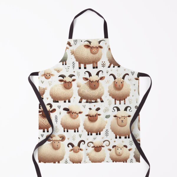 Item preview, Fluffy Sheep Parade designed and sold by Vanich-Panich.