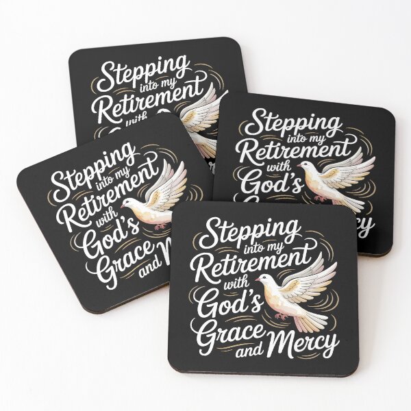 Item preview, Stepping Into My Retirement With God`s Grace And Mercy designed and sold by Redgiant87x.