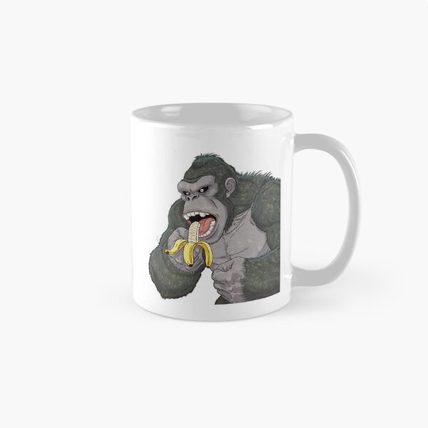 Item preview, Gorilla eating a banana, ape, monkey, funnyfits70, Humor, Funny, retro, vintage, funny quotes, animal humor, designed and sold by FunnyFits70.