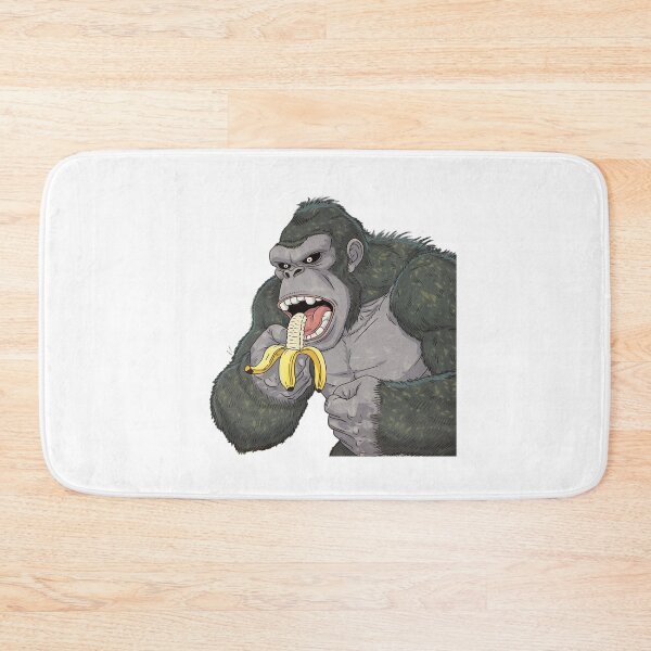 Item preview, Gorilla eating a banana, ape, monkey, funnyfits70, Humor, Funny, retro, vintage, funny quotes, animal humor, designed and sold by FunnyFits70.