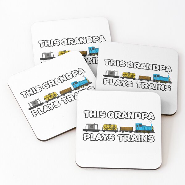 Item preview, This Grandpa Plays Trains, Diesel Rail Enthusiast Father's Day designed and sold by doodlerob.