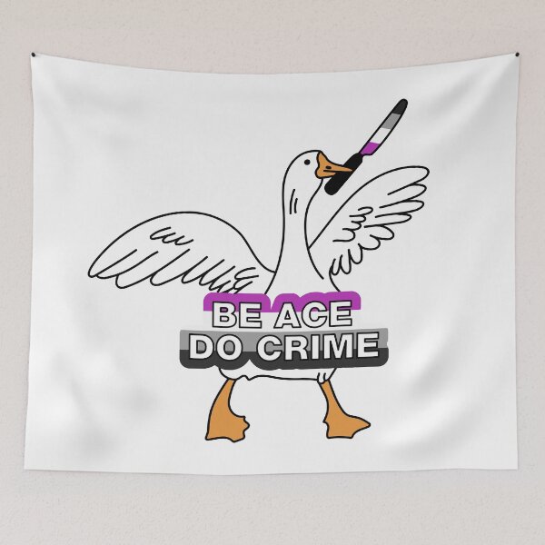 Item preview, Be Ace Do Crime. Goose. designed and sold by CoCoArt-Ua.