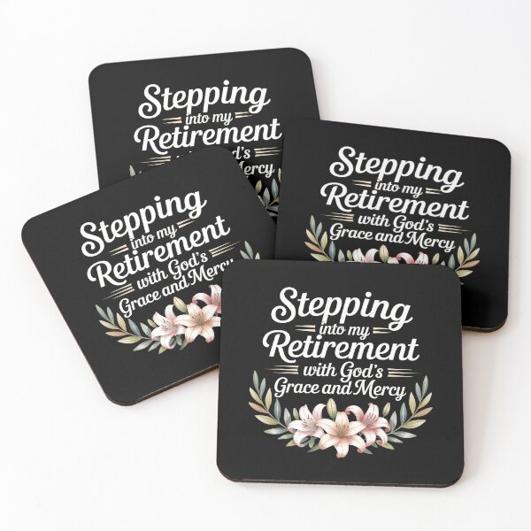 Item preview, Stepping Into My Retirement With God`s Grace And Mercy designed and sold by Redgiant87x.