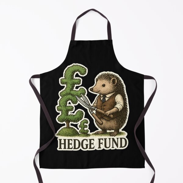 Item preview, Hedge Fund. Funny Hedgehog financial design. designed and sold by Shoot-The-Moon.