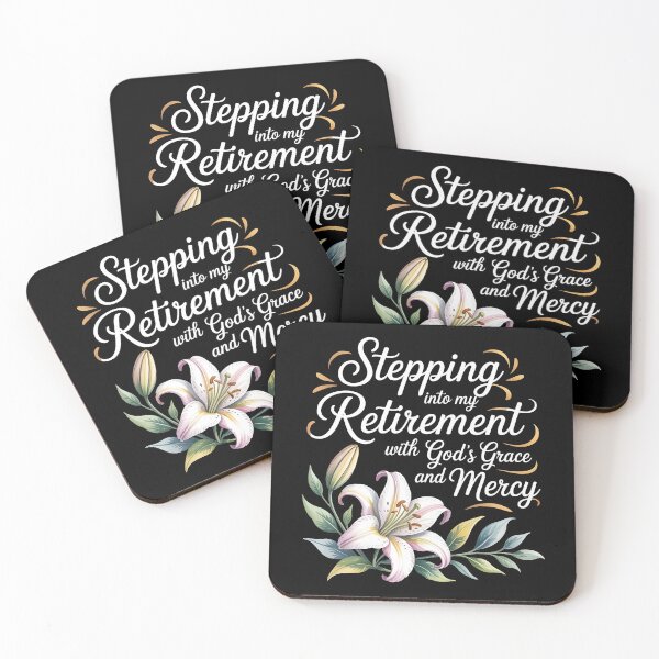 Item preview, Stepping Into My Retirement With God`s Grace And Mercy designed and sold by Redgiant87x.