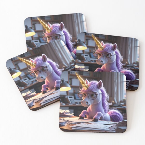 Item preview, The honest unicorn in tax chaos – magic costs nerves designed and sold by Buntesgewusel.