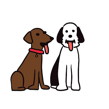 Artwork thumbnail, 2 Dogs by outofshell